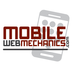 Mobile web mechanics logo